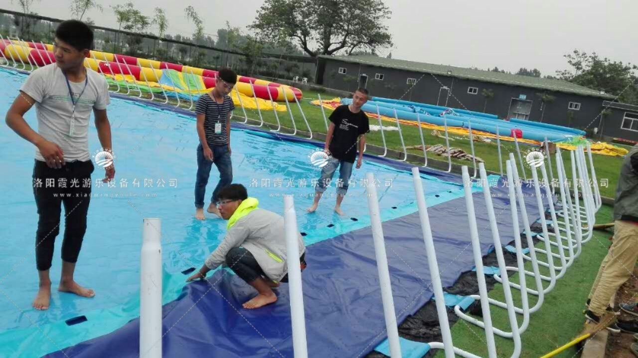 将乐支架游泳池
